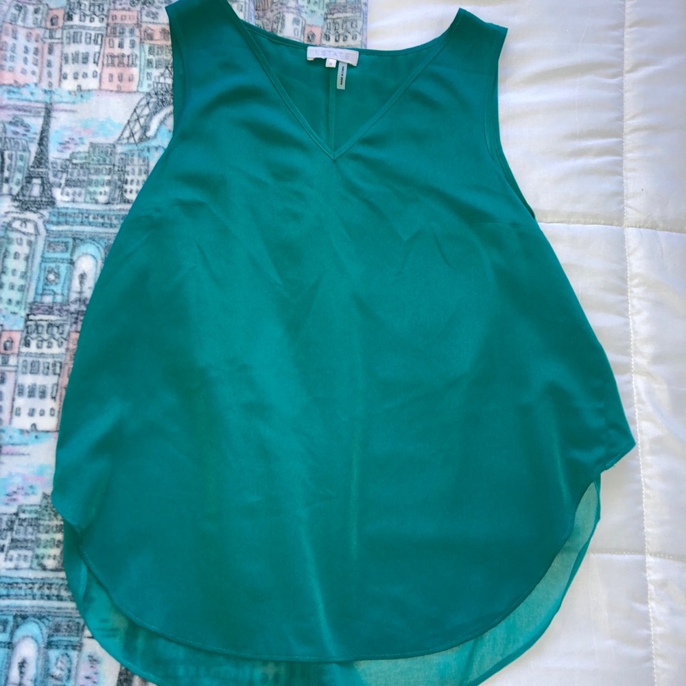 Turquoise top
